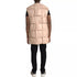 Bottega Veneta Beige Quilted Sleeveless Calf Leather Jacket